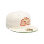 GORRA NEW ERA CAP TOROS DE TIJUANA ALTERNATIVO LMB GAME CAP 100 ANIVERSARIO 59FIFTY CERRADA en STOCK