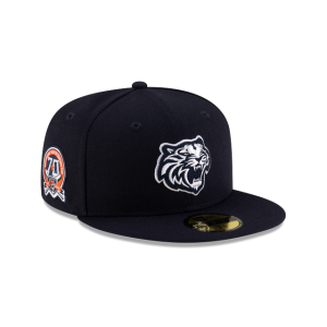 GORRA NEW ERA CAP TIGRES DE QUINTANA ROO HOME LMB GAME CAP 100 ANIVERSARIO 59FIFTY CERRADA en STOCK