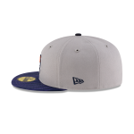GORRA NEW ERA CAP TIGRES DE QUINTANA ROO AWAY LMB GAME CAP 100 ANIVERSARIO 59FIFTY CERRADA en STOCK