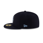 GORRA NEW ERA CAP TIGRES DE QUINTANA ROO ALTERNATIVO LMB GAME CAP 100 ANIVERSARIO 59FIFTY CERRADA NAVY en STOCK