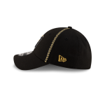 GORRA NEW ERA CAP CHARROS DE JALISCO ALTERNATIVO LMB GAME CAP 100 ANIVERSARIO 39THIRTY ELáSTICA NEGRA en STOCK