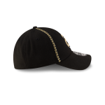 GORRA NEW ERA CAP CHARROS DE JALISCO ALTERNATIVO LMB GAME CAP 100 ANIVERSARIO 39THIRTY ELáSTICA NEGRA en STOCK