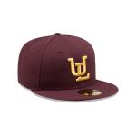 GORRA NEW ERA CAP ALGODONEROS DE UNIóN LAGUNA LMB GAME CAP 100 ANIVERSARIO 59FIFTY CERRADA VINO en STOCK