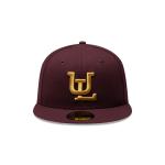 GORRA NEW ERA CAP ALGODONEROS DE UNIóN LAGUNA LMB GAME CAP 100 ANIVERSARIO 59FIFTY CERRADA VINO en STOCK