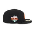 GORRA NEW ERA CAP SAN FRANCISCO GIANTS MLB FLORAL UNDERVISOR 59FIFTY CERRADA en STOCK