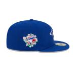 GORRA NEW ERA CAP TORONTO BLUE JAYS MLB FLORAL UNDERVISOR 59FIFTY CERRADA en STOCK