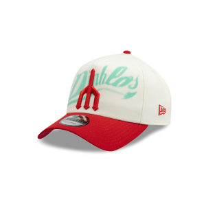 GORRA NEW ERA CAP DIABLOS ROJOS DEL M√©XICO WORDMARK LMB FANGEAR 9FORTY AF SNAPBACK en STOCK