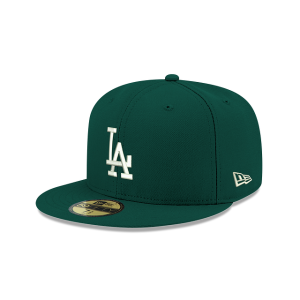GORRA NEW ERA CAP LOS ANGELES DODGERS TOP SELLERS 59FIFTY CERRADA VERDE en STOCK