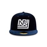 GORRA NEW ERA CAP NEW YORK GIANTS NFL JUST CAPS VELVET 59FIFTY CERRADA en STOCK