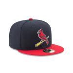 GORRA NEW ERA CAP ST. LOUIS CARDINALS AUTHENTIC COLLECTION 59FIFTY CERRADA en STOCK