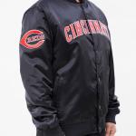 CHAMARRA INNATTI REDS TEAM BIG LOGO SATIN JACKET BLACK en STOCK
