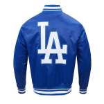 CHAMARRA LOS ANGELES DODGERS SCRIPT TAIL MENS SATIN JACKET DODGER BLUE en STOCK