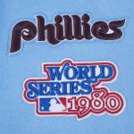 CHAMARRA ADELPHIA PHILLIES RETRO CLASSIC RIB WOOL VARSITY JACKET UNIVERSITY BLUE WHITE en STOCK