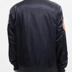 CHAMARRA IMORE ORIOLES CHEST HIT LOGO SATIN JACKET BLACK en STOCK