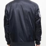 CHAMARRA YORK YANKEES MURDERERS ROW WORDMARK SATIN JACKET BLACK en STOCK