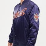 CHAMARRA OIT TIGERS WORDMARK SATIN JACKET MIDNIGHT NAVY en STOCK