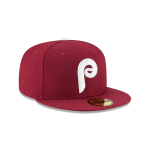 GORRA NEW ERA CAP PHILADELPHIA PHILLIES MLB COOPERSTOWN WOOL FITTED 59FIFTY CERRADA en STOCK