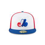 GORRA NEW ERA CAP MONTREAL EXPOS MLB COOPERSTOWN WOOL FITTED 59FIFTY CERRADA en STOCK