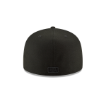 GORRA NEW ERA CAP LOS ANGELES ANGELS BLACK ON BLACK 59FIFTY CERRADA en STOCK