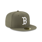 GORRA NEW ERA CAP BOSTON RED SOX MLB CLASSICS 59FIFTY CERRADA OLIVO en STOCK