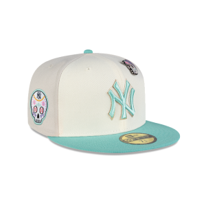 GORRA NEW ERA CAP NEW YORK YANKEES MLB DíA DE MUERTOS 59FIFTY CERRADA en STOCK