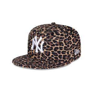 GORRA NEW ERA CAP NEW YORK YANKEES MLB LEOPARD COLLECTION 59FIFTY CERRADA en STOCK