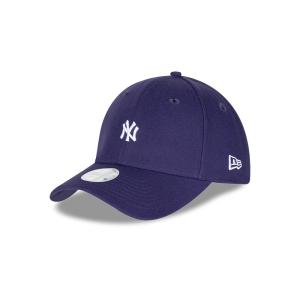 GORRA NEW ERA CAP NEW YORK YANKEES MLB WOMEN'S LEAGUE ESSENTIALS MINI LOGO 9FORTY STRAPBACK PARA MUJER en STOCK
