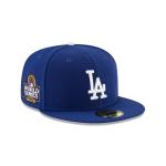 GORRA NEW ERA CAP LOS ANGELES DODGERS MLB WORLD SERIES PARTICIPATION 2024 59FIFTY CERRADA en STOCK