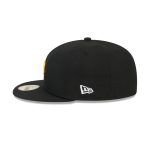 GORRA NEW ERA CAP PITTSBURGH PIRATES MLB SIDEPATCH 59FIFTY CERRADA NEGRA en STOCK