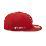 GORRA NEW ERA CAP ALPHA INDUSTRIES X ARIZONA CARDINALS NFL 59FIFTY CERRADA en STOCK