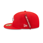 GORRA NEW ERA CAP ALPHA INDUSTRIES X KANSAS CITY CHIEFS NFL 59FIFTY CERRADA en STOCK