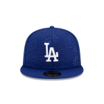 GORRA NEW ERA CAP LOS ANGELES DODGERS MLB SWIRL 59FIFTY CERRADA en STOCK