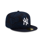 GORRA NEW ERA CAP NEW YORK YANKEES MLB SWIRL 59FIFTY CERRADA en STOCK