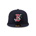 GORRA NEW ERA CAP BOSTON RED SOX MLB SIDE PATCH BLOOM 59FIFTY CERRADA en STOCK