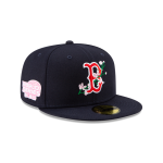 GORRA NEW ERA CAP BOSTON RED SOX MLB SIDE PATCH BLOOM 59FIFTY CERRADA en STOCK