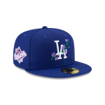 GORRA NEW ERA CAP LOS ANGELES DODGERS MLB SIDE PATCH BLOOM 59FIFTY CERRADA en STOCK