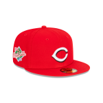 GORRA NEW ERA CAP CINCINNATI REDS MLB SIDEPATCH 59FIFTY CERRADA ROJA en STOCK
