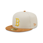 GORRA NEW ERA CAP BOSTON RED SOX MLB CORDUROY VISOR 59FIFTY CERRADA en STOCK