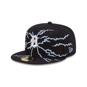 GORRA NEW ERA CAP DETROIT TIGERS MLB ELECTRIFY 59FIFTY CERRADA en STOCK