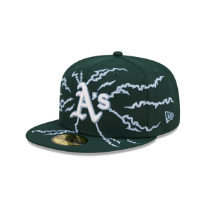 GORRA NEW ERA CAP OAKLAND ATHLETICS MLB ELECTRIFY 59FIFTY CERRADA en STOCK