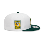 GORRA NEW ERA CAP OAKLAND ATHLETICS MLB WHITE CROWN PATCHES 9FIFTY SNAPBACK en STOCK
