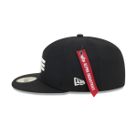 GORRA NEW ERA CAP ALPHA INDUSTRIES X NEW ERA 59FIFTY CERRADA en STOCK