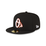 GORRA NEW ERA CAP BALTIMORE ORIOLES MLB METALLIC LOGO 59FIFTY CERRADA en STOCK