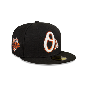 GORRA NEW ERA CAP BALTIMORE ORIOLES MLB METALLIC LOGO 59FIFTY CERRADA en STOCK