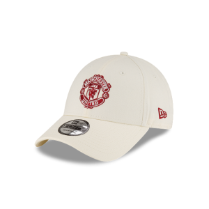 GORRA NEW ERA CAP MANCHESTER UNITED FC  9FORTY STRAPBACK BEIGE en STOCK