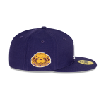 GORRA NEW ERA CAP LOS ANGELES DODGERS MLB ROYAL PURPLE 59FIFTY CERRADA en STOCK