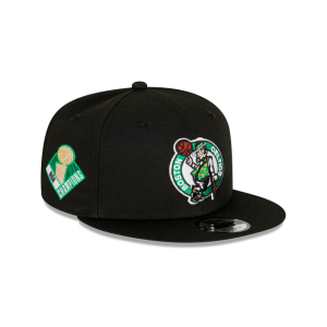 GORRA NEW ERA CAP BOSTON CELTICS NBA CHAMPIONS SIDE PATCH 9FIFTY SNAPBACK en STOCK