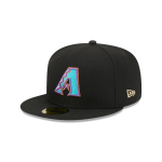 GORRA NEW ERA CAP ARIZONA DIAMONDBACKS MLB SIDEPATCH LAUREL 59FIFTY CERRADA en STOCK