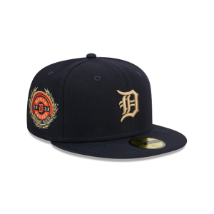 GORRA NEW ERA CAP DETROIT TIGERS MLB SIDEPATCH LAUREL 59FIFTY CERRADA en STOCK