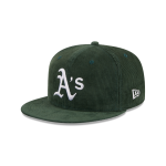 GORRA NEW ERA CAP OAKLAND ATHLETICS MLB THROWBACK CORDUROY 59FIFTY CERRADA en STOCK